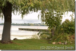 View from the boat at Westport
